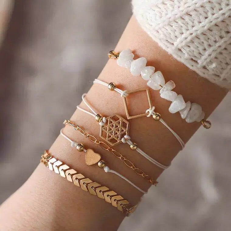 Goldie Bracelet Set