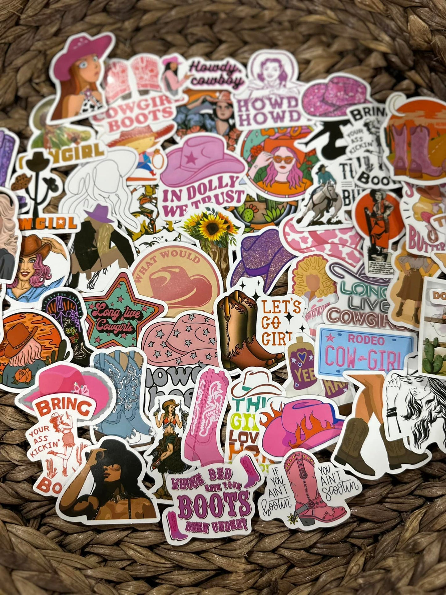 Western Sticker Pack of 10