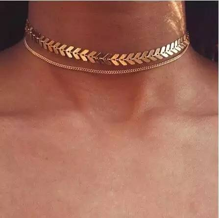Double Gold Choker