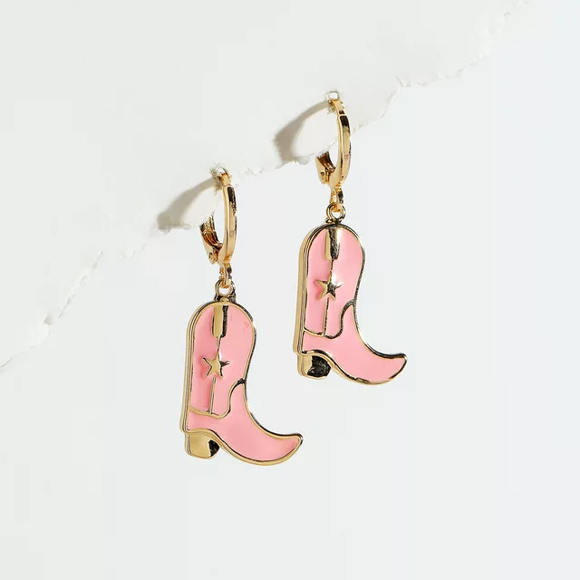 Boot Dangle Earrings