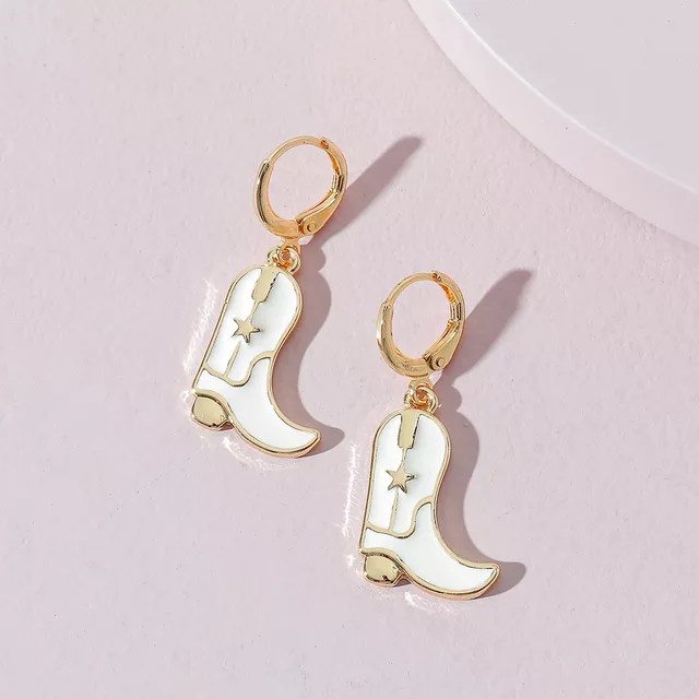 Boot Dangle Earrings