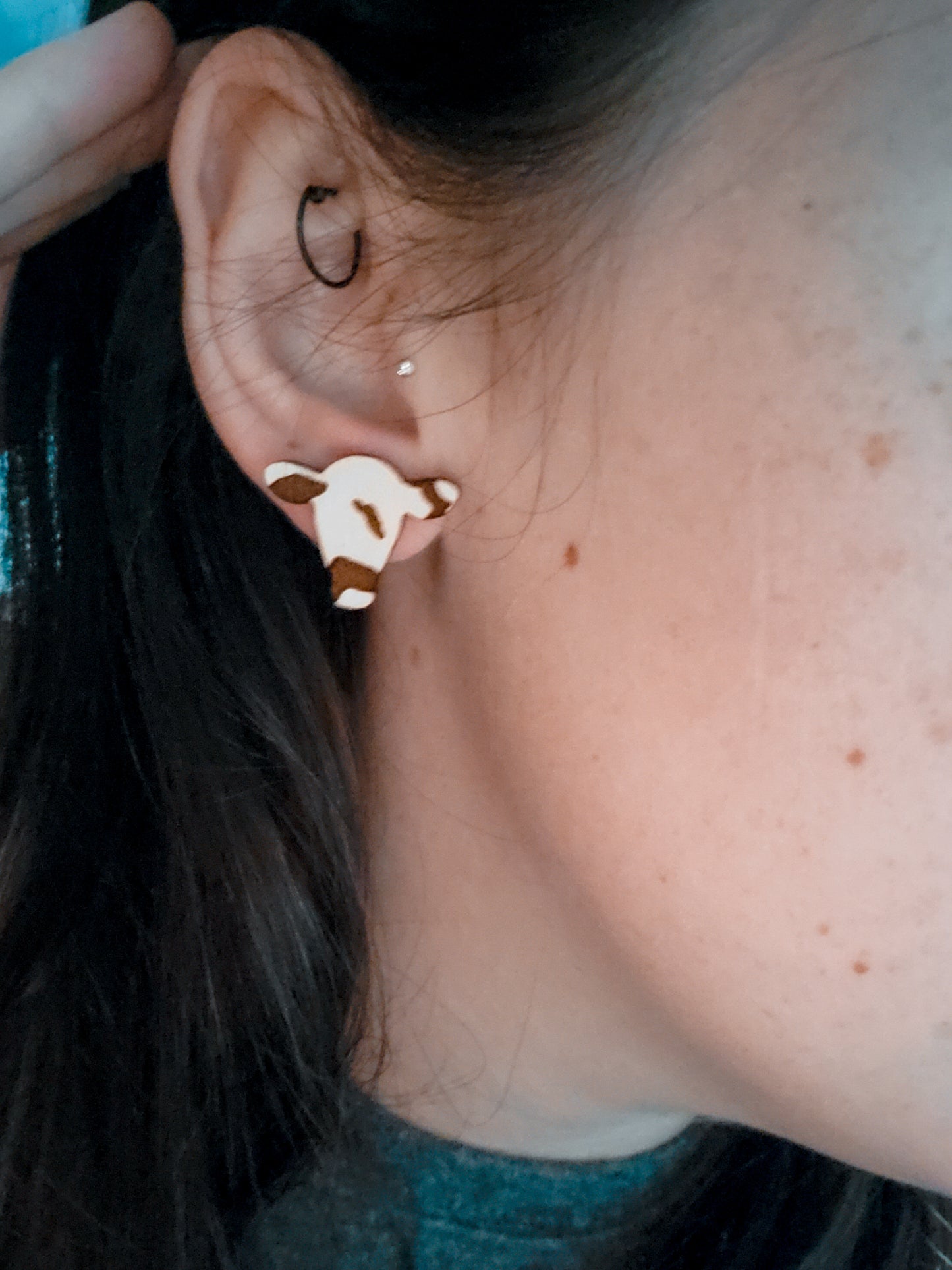 Cow Head Wood Studs