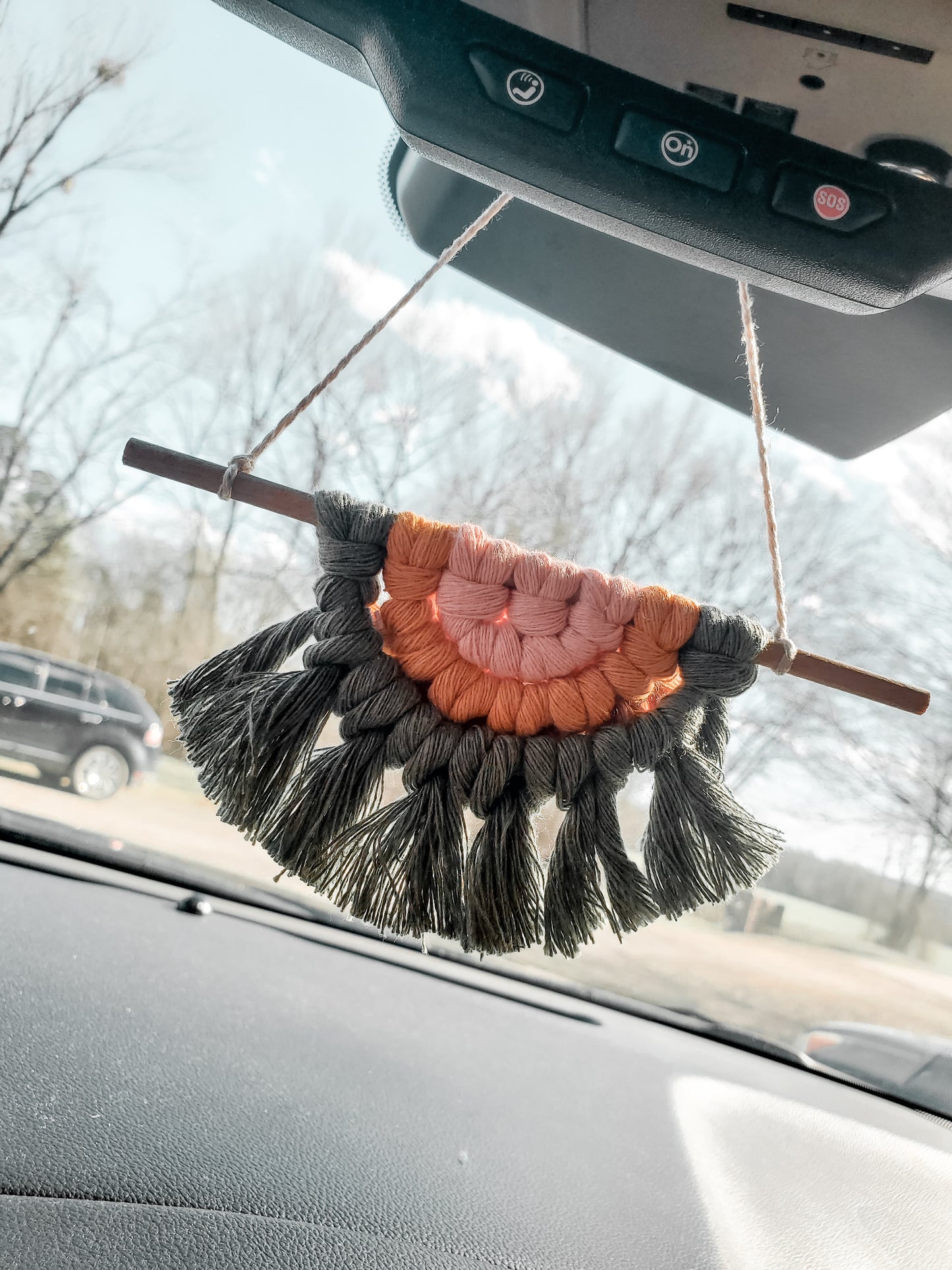 Macrame Car Charm PMG