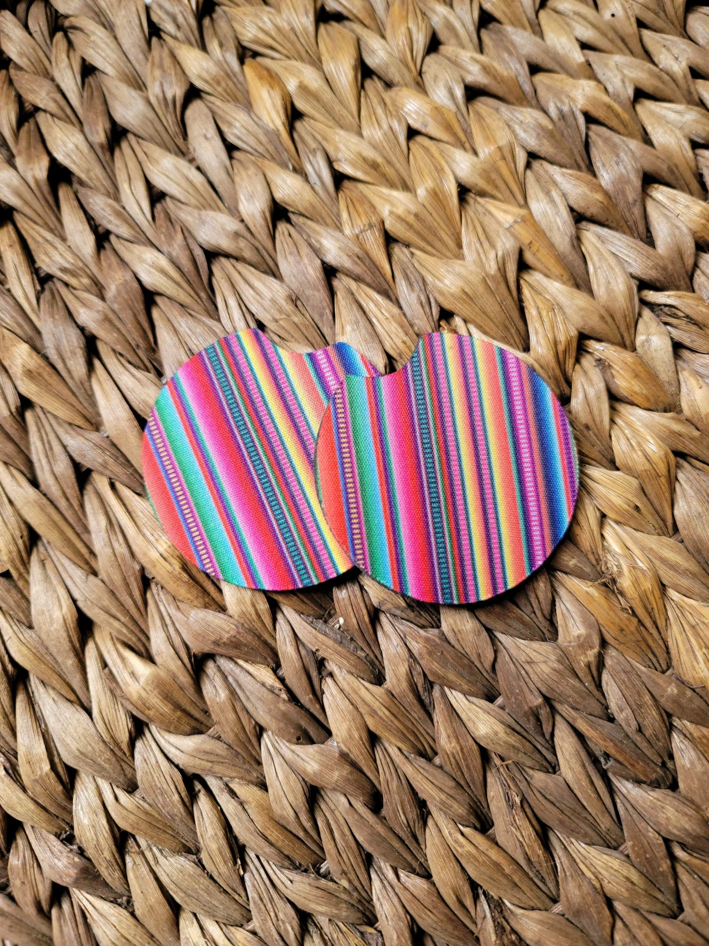 Serape Car Coasters