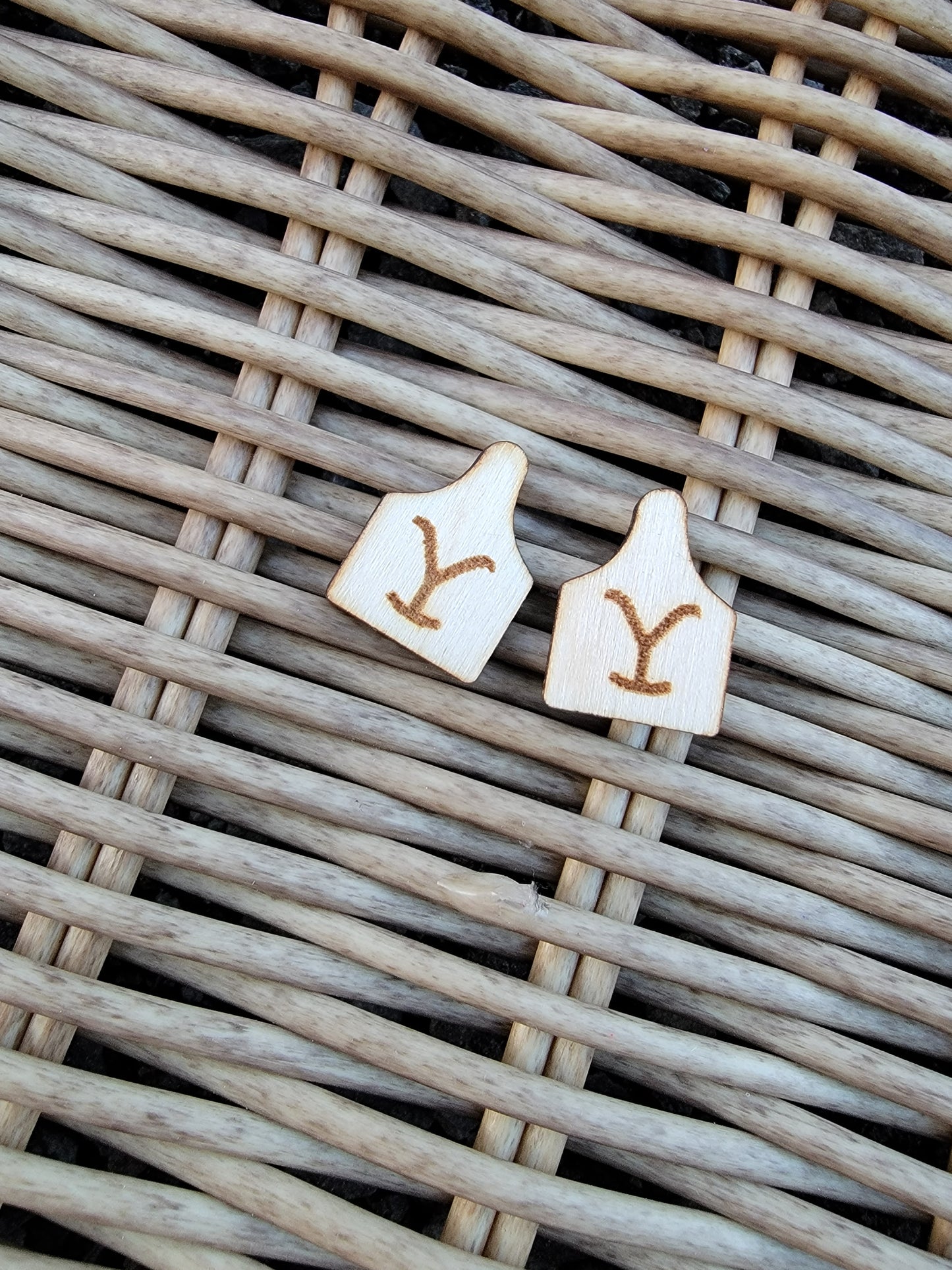 Y Cattle Tag Studs