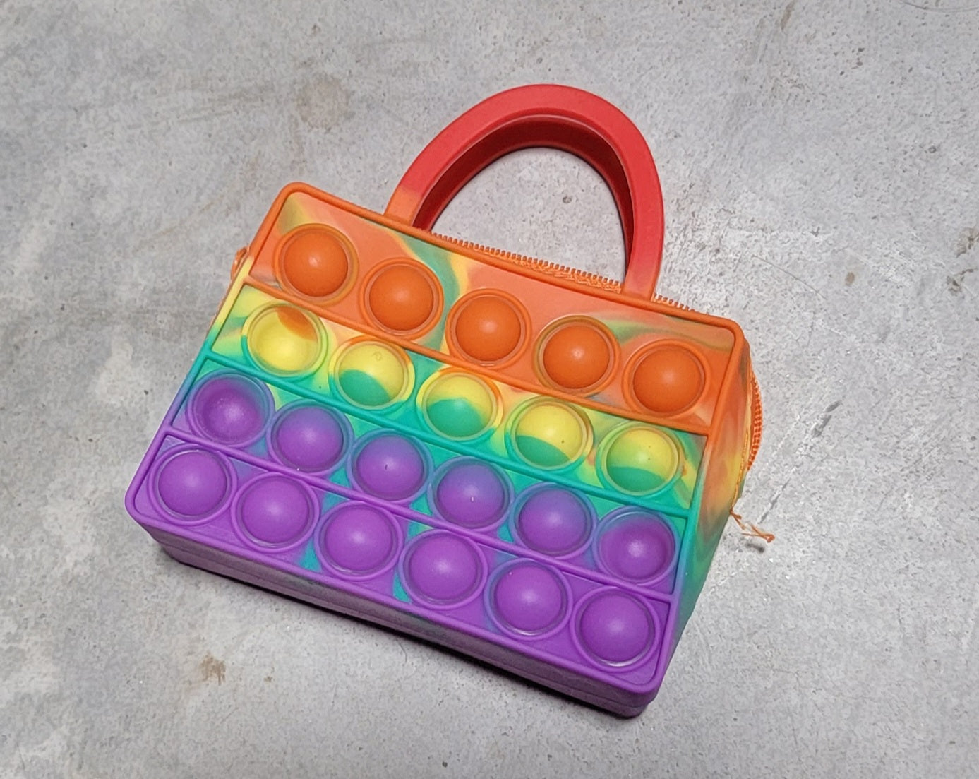 Bold Stripe Pop It Purse