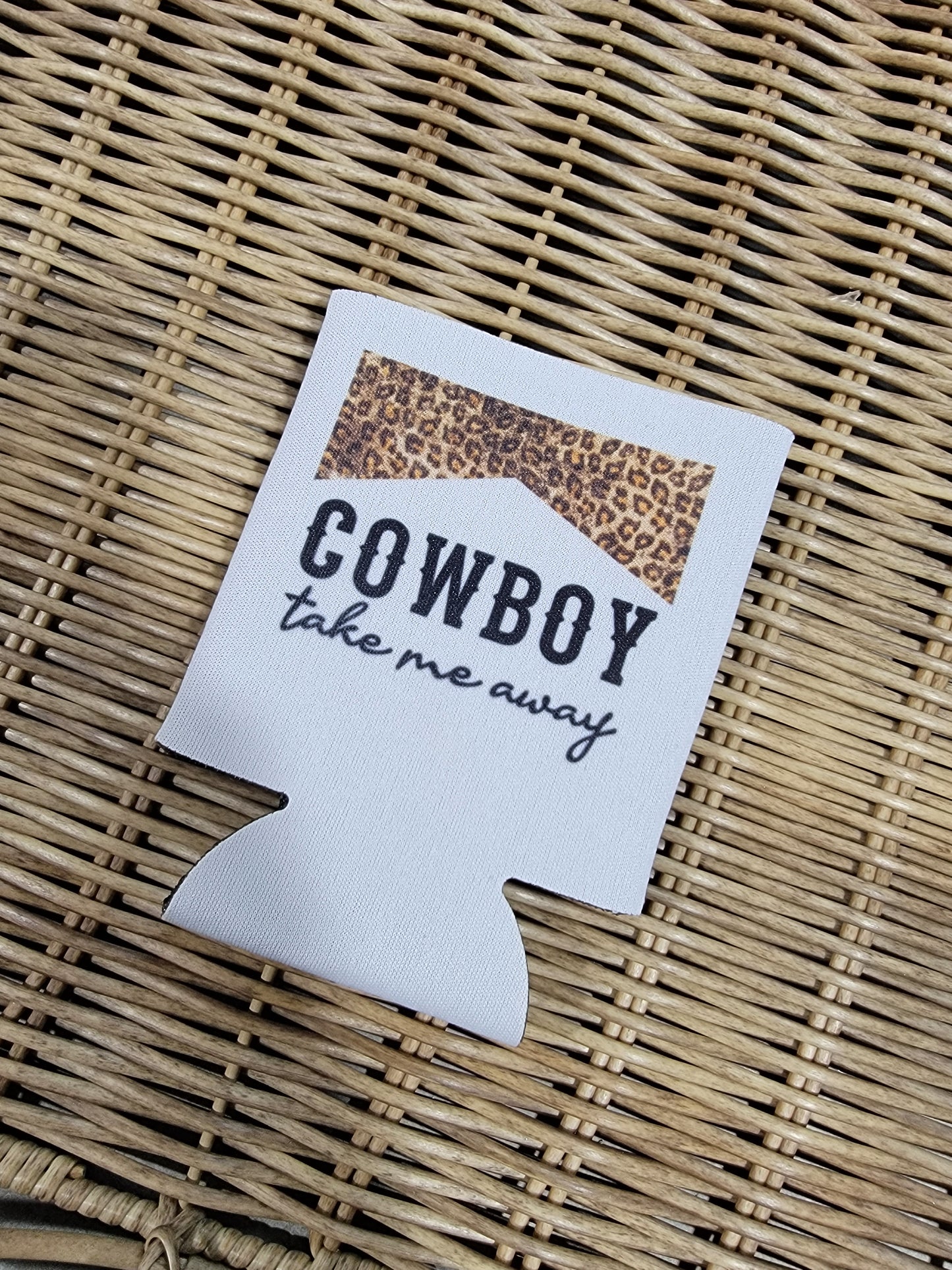 Cowboy Take Me Away Can Cooler