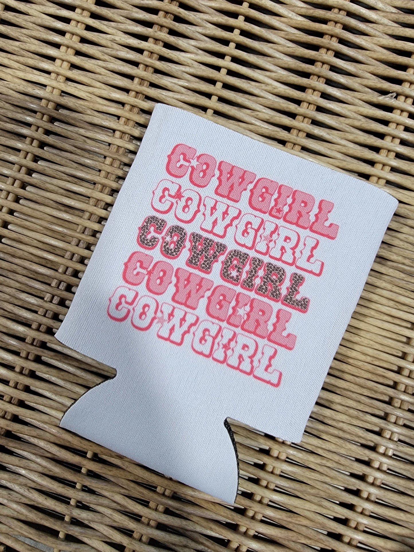 Multi Cowgirl Can Cooler