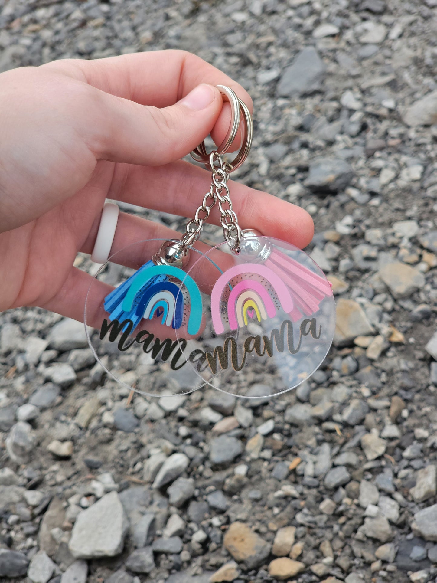 Mama RB Keychain