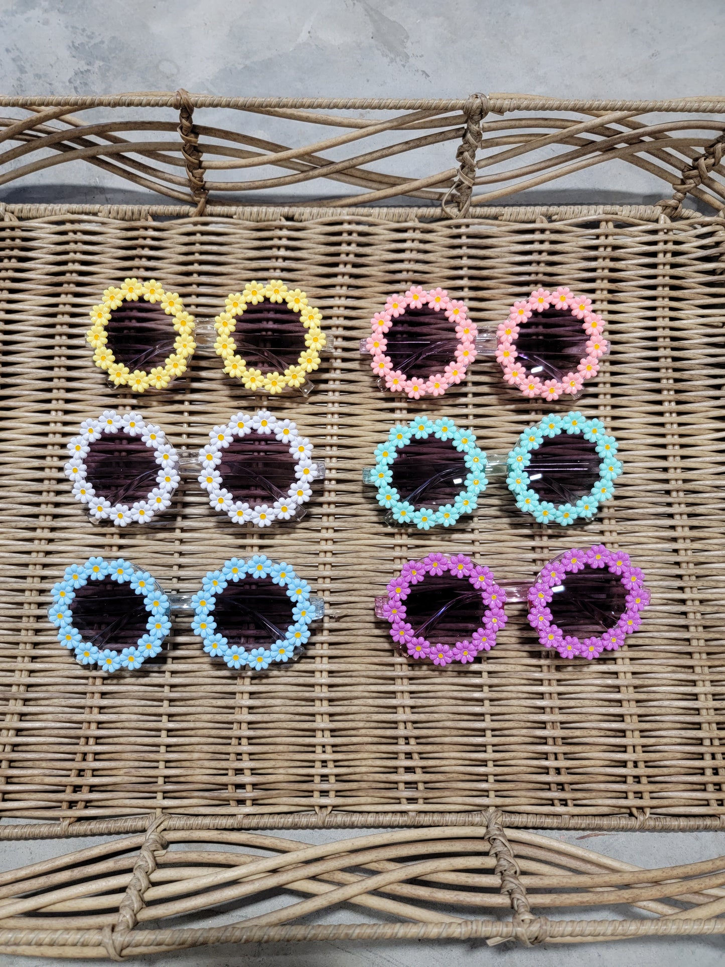 Girls Flower Sunnies
