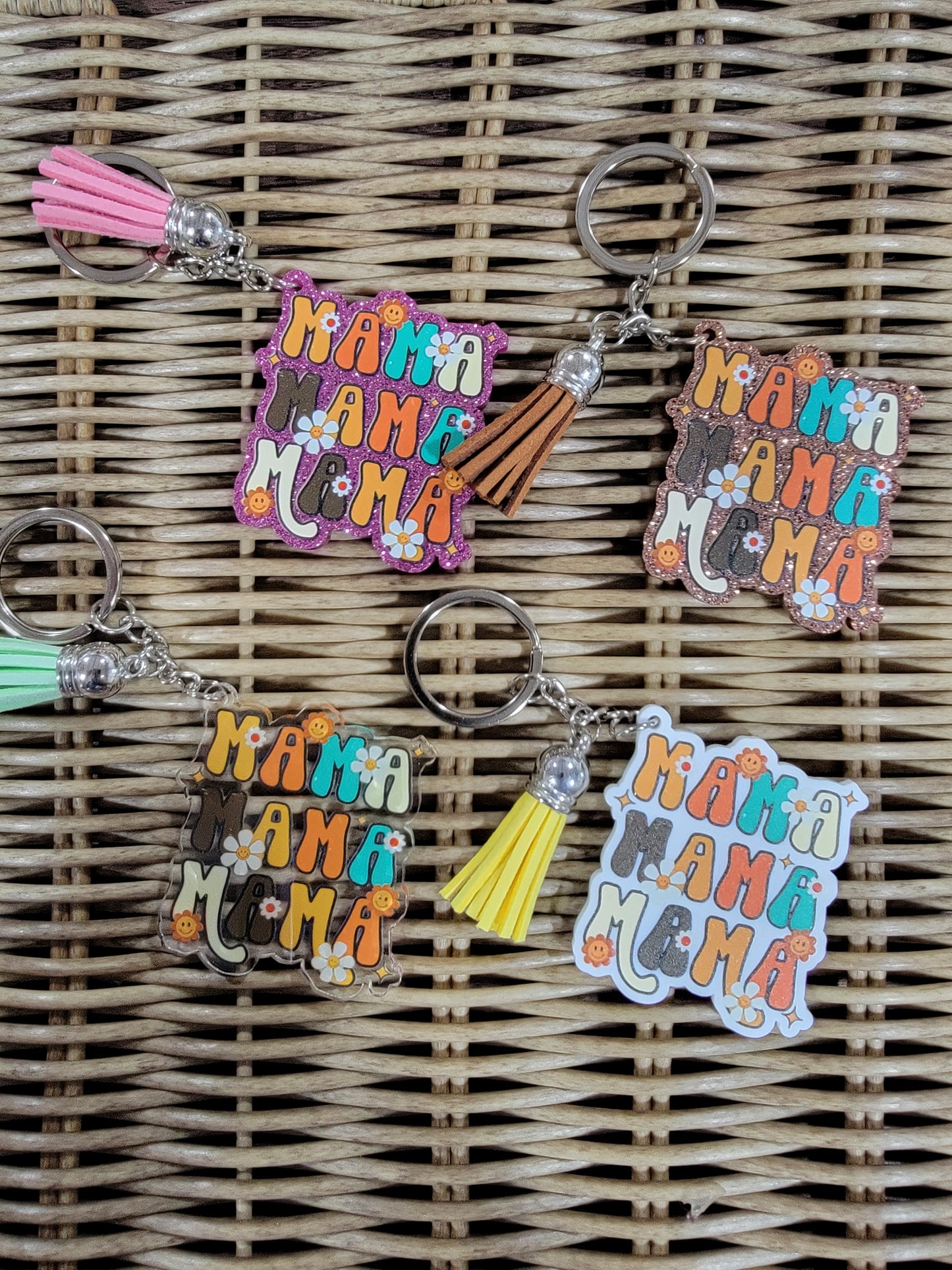 Groovy Mama Keychain