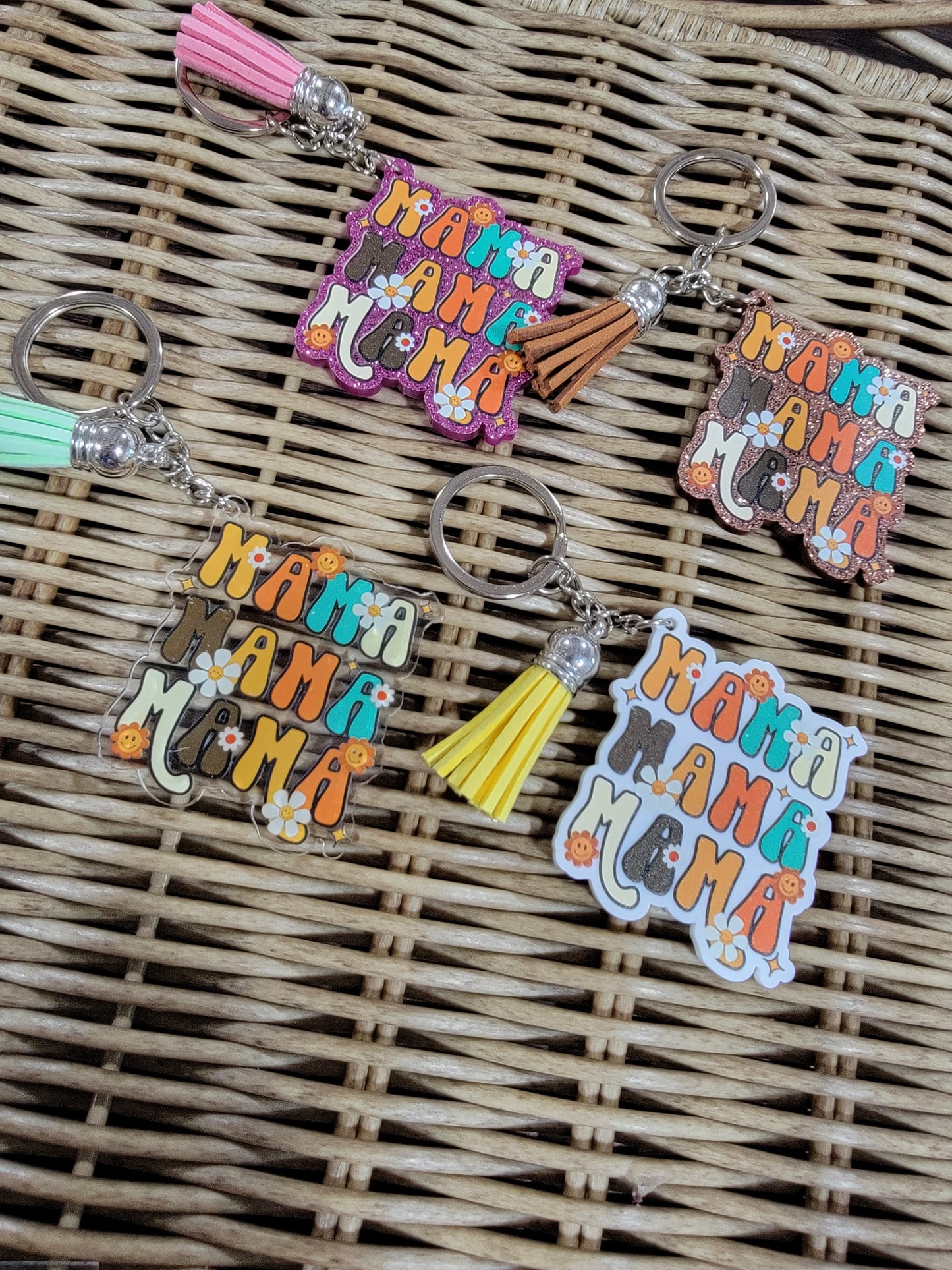 Groovy Mama Keychain