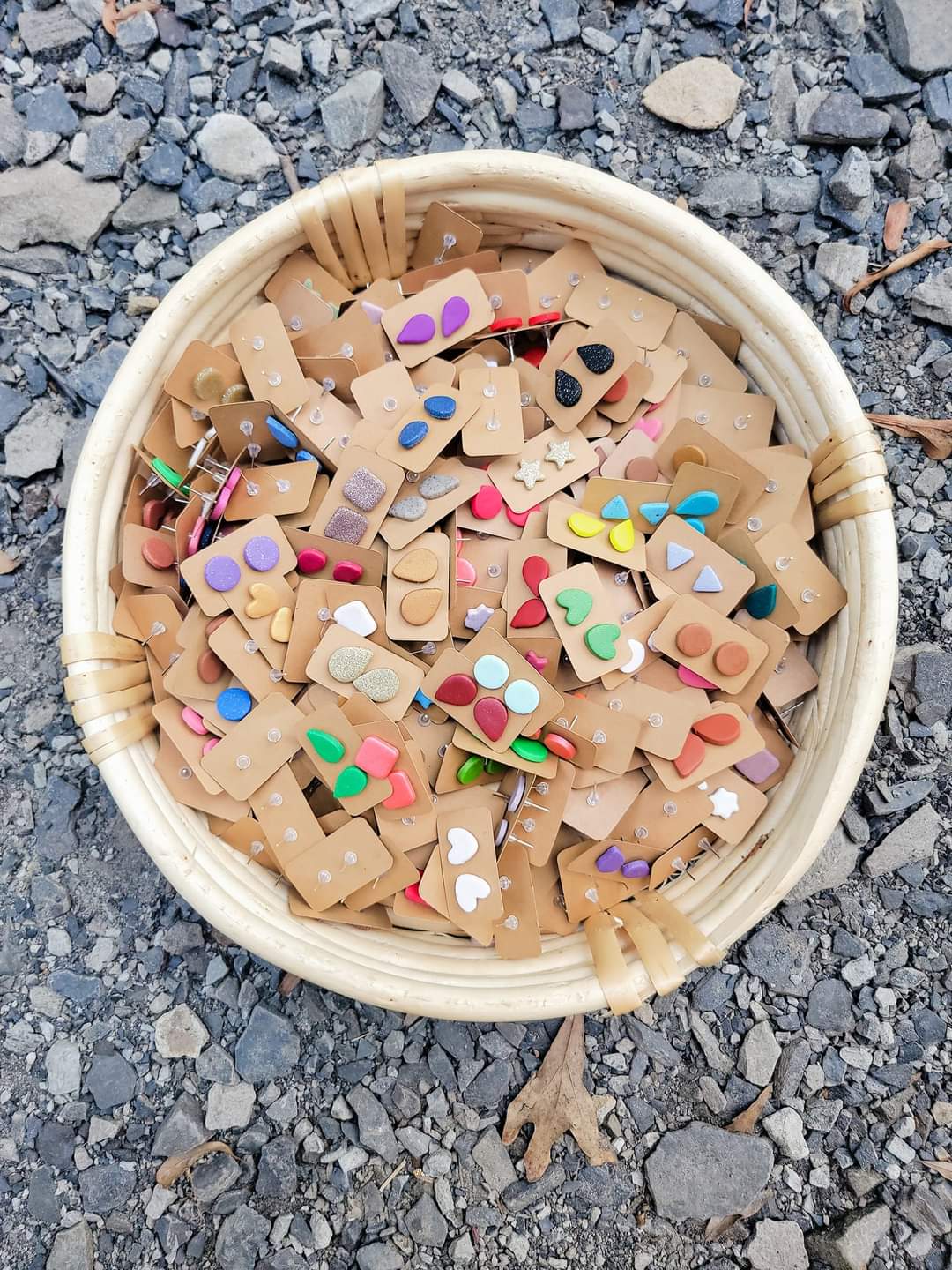 PF Clay Studs