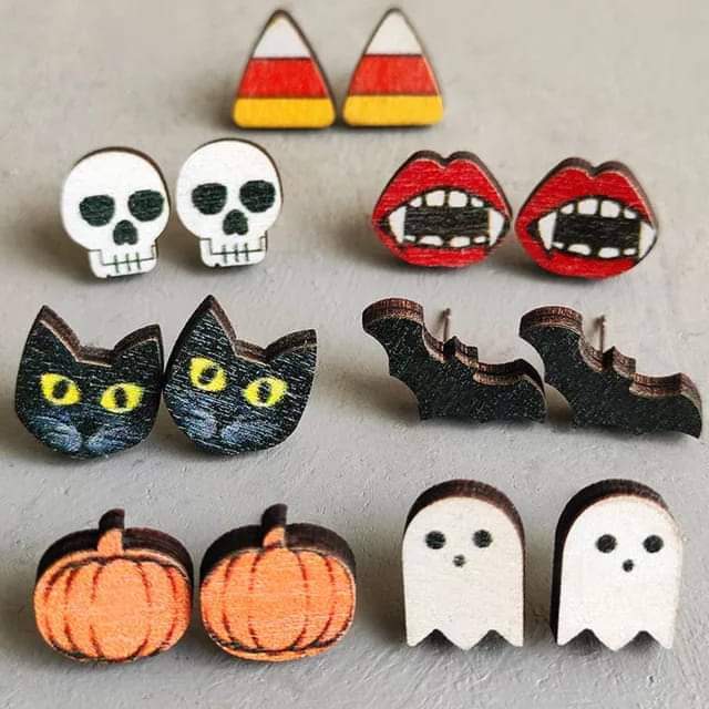 Halloween Wooden Studs