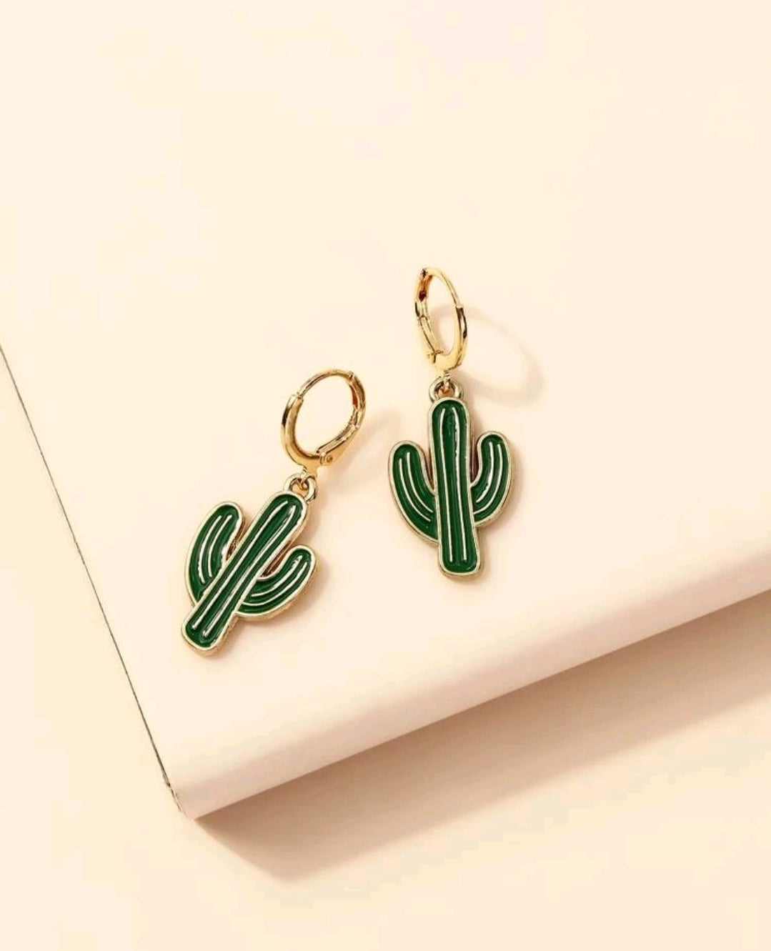 Cactus Dangle Earrings