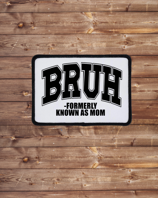 Bruh Iron on Patch