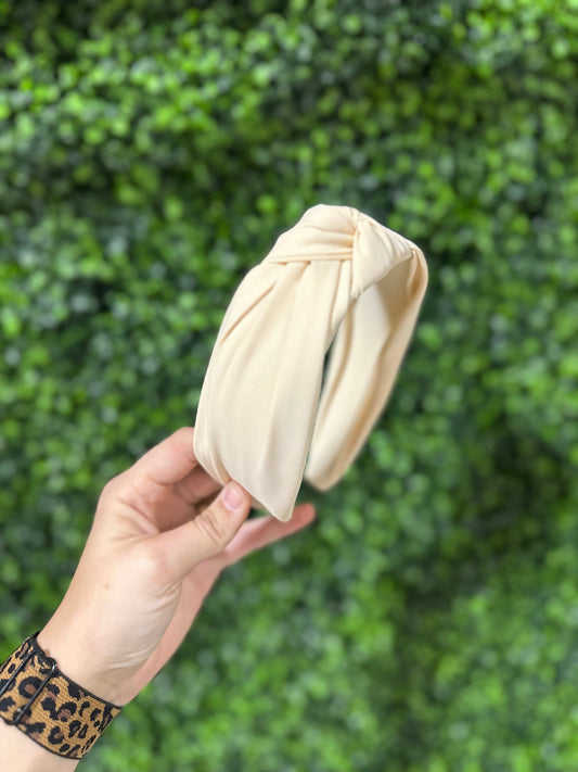 Ivory Chunky Headband