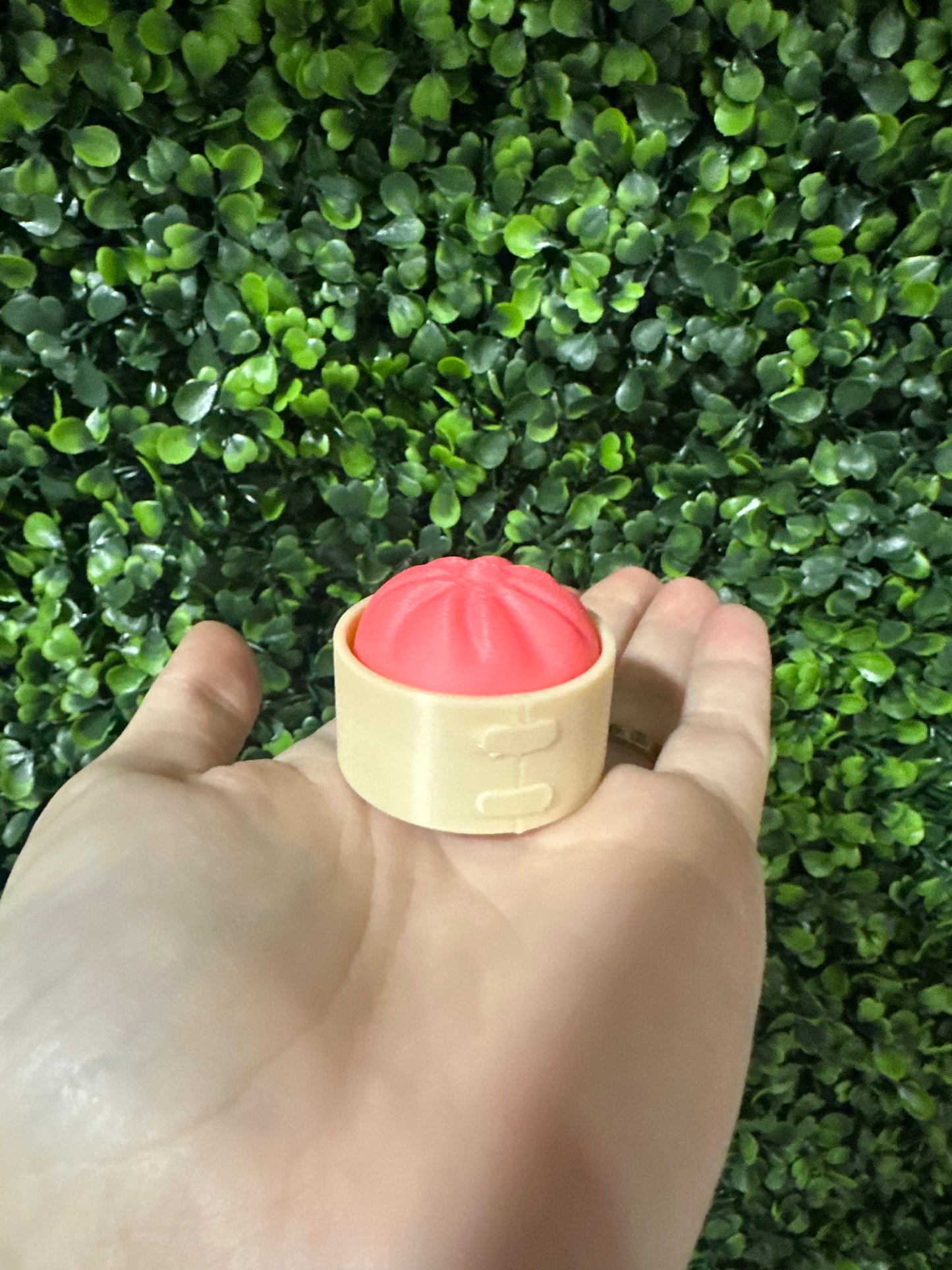 Viral Dumpling Clicker Keychain