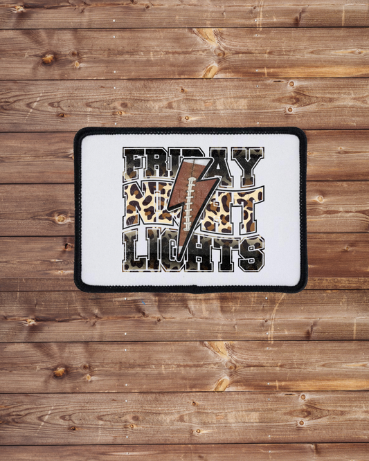 Friday Night Lights Iron on Patch