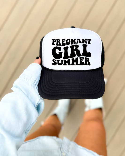 Pregnant Girl Summer Hat