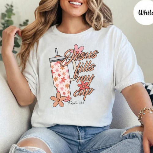 Jesus Fills my Cup Graphic Tee