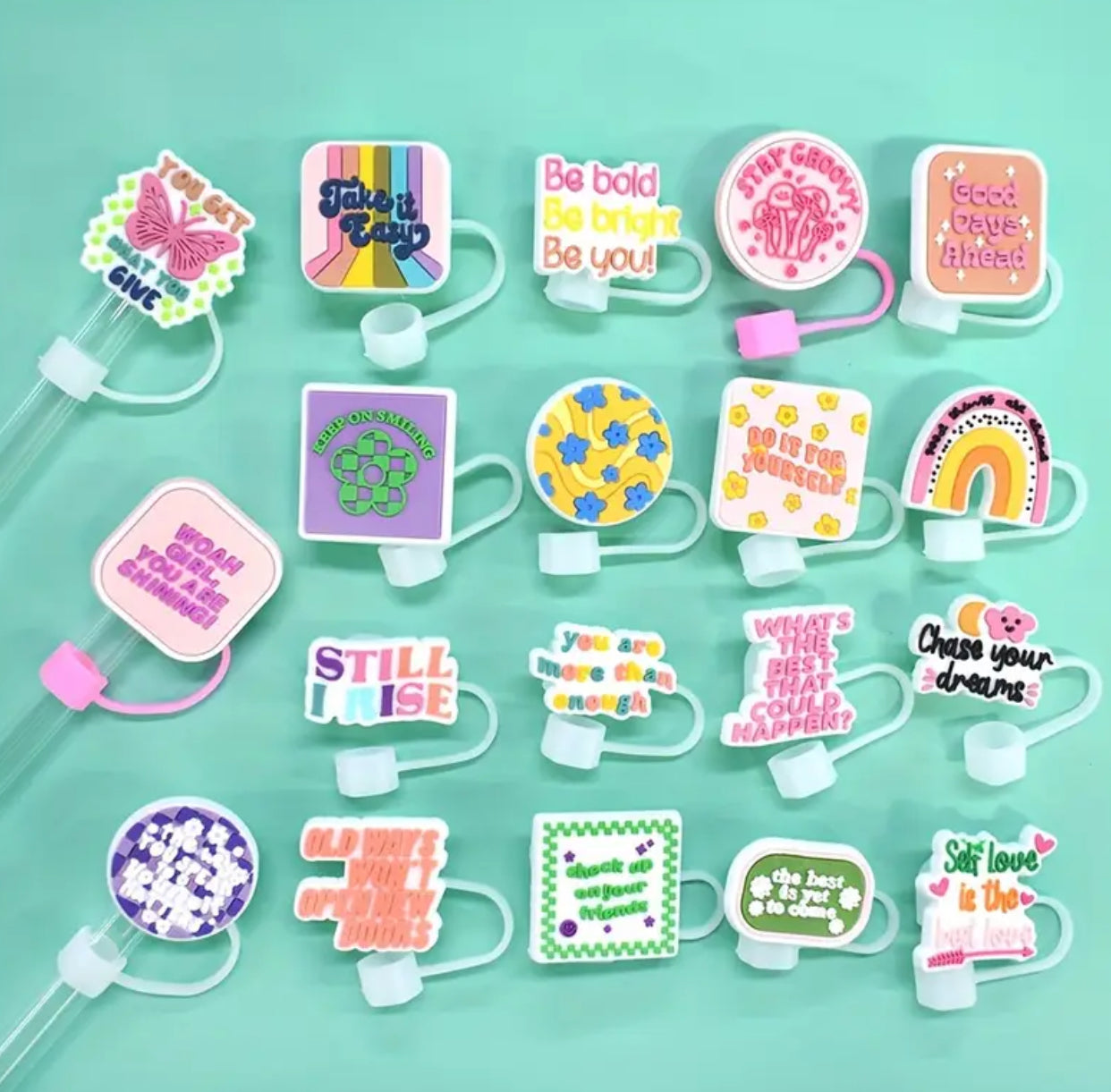 Straw Topper Bundle of 20
