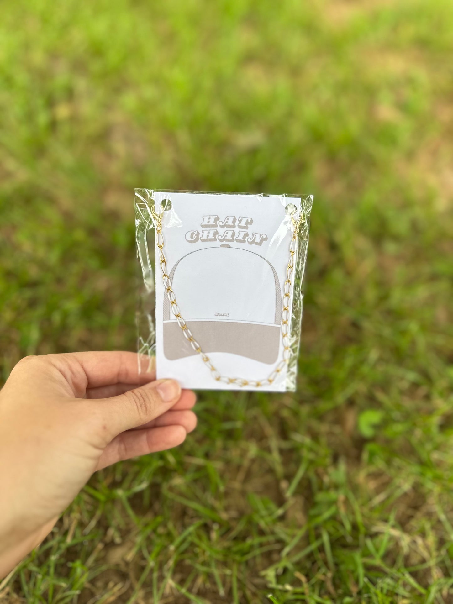 White Coated Chain