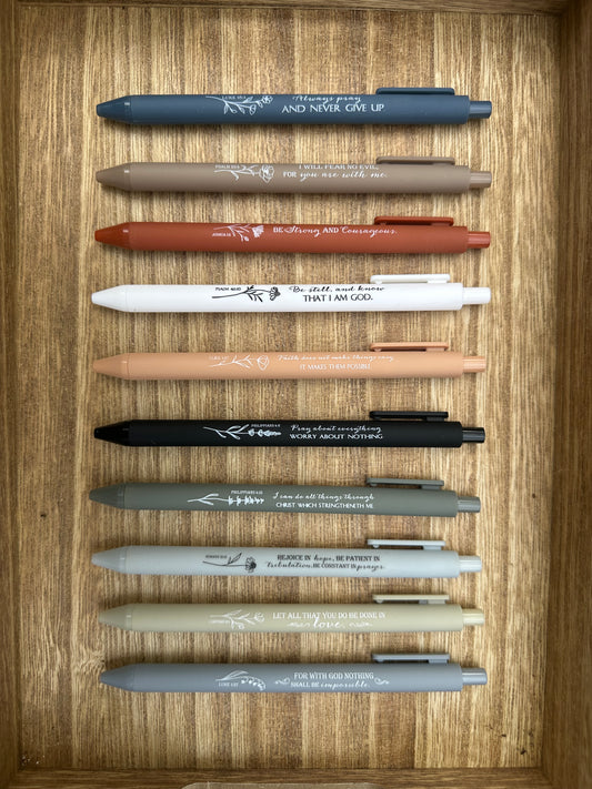 Scripture Pens