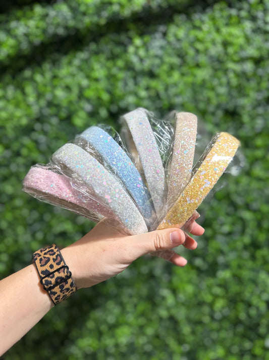 Chunky Glitter Headband Collection