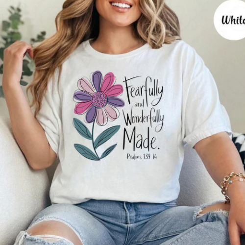 Fearfully & Wonderfully Made Graphic Tee