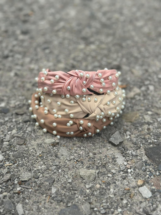 Pearl Headband Set of 3