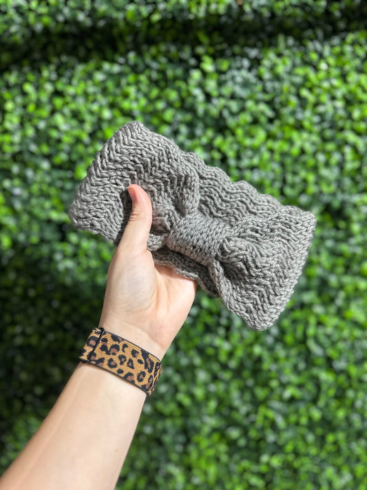 Grey Whitney Headwrap