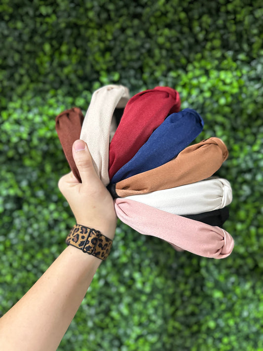Fall Satin Headband Collection