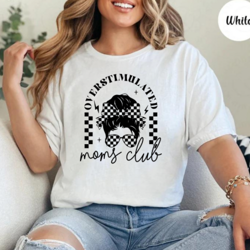 Overstimulated Mom’s Club Graphic Tee