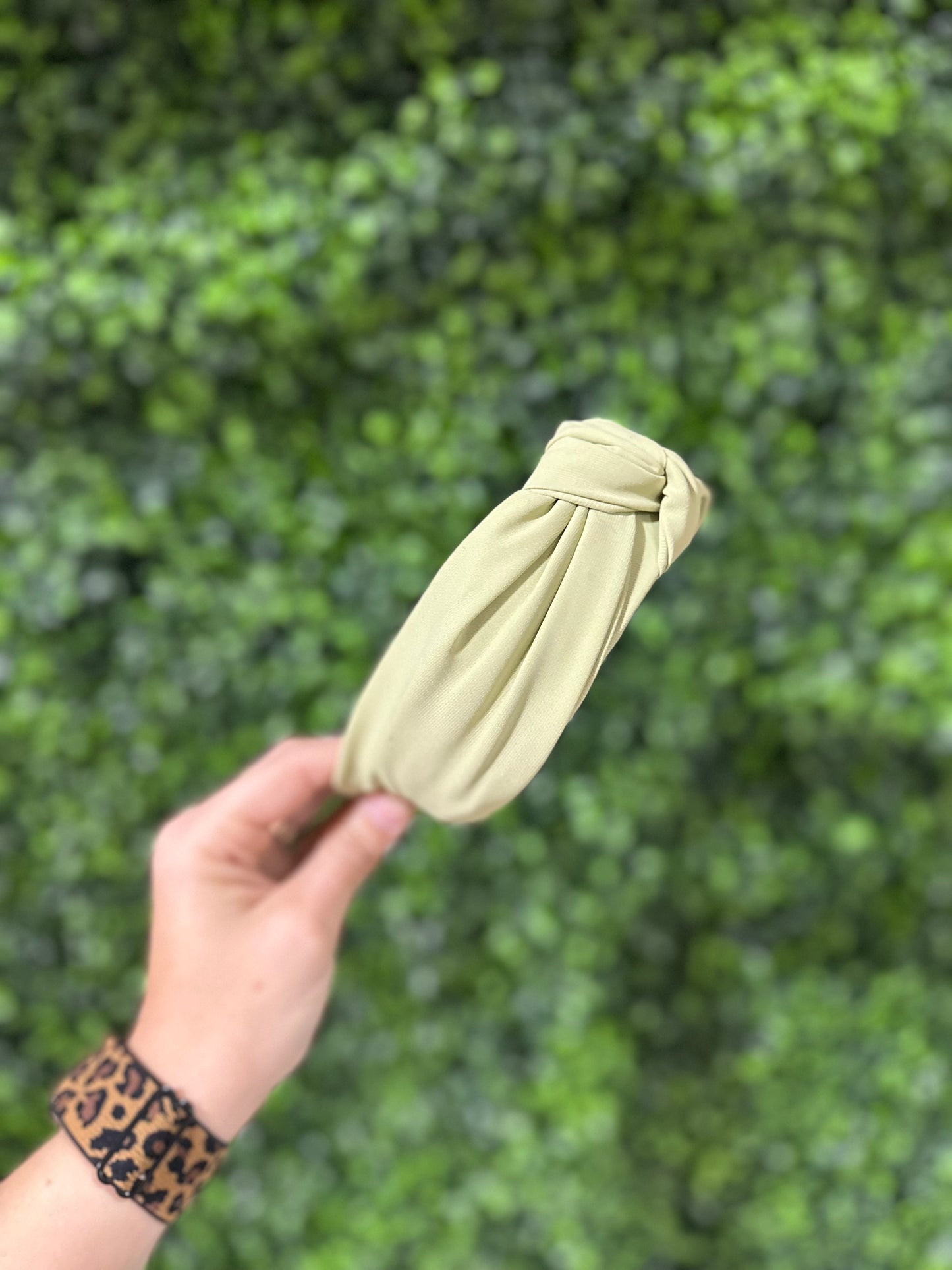 Green Chunky Headband