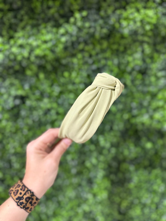 Green Chunky Headband