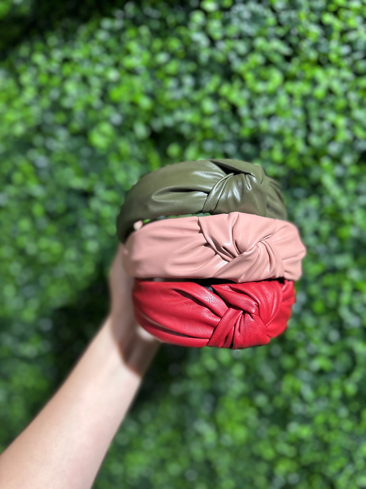 Leather Headband Collection