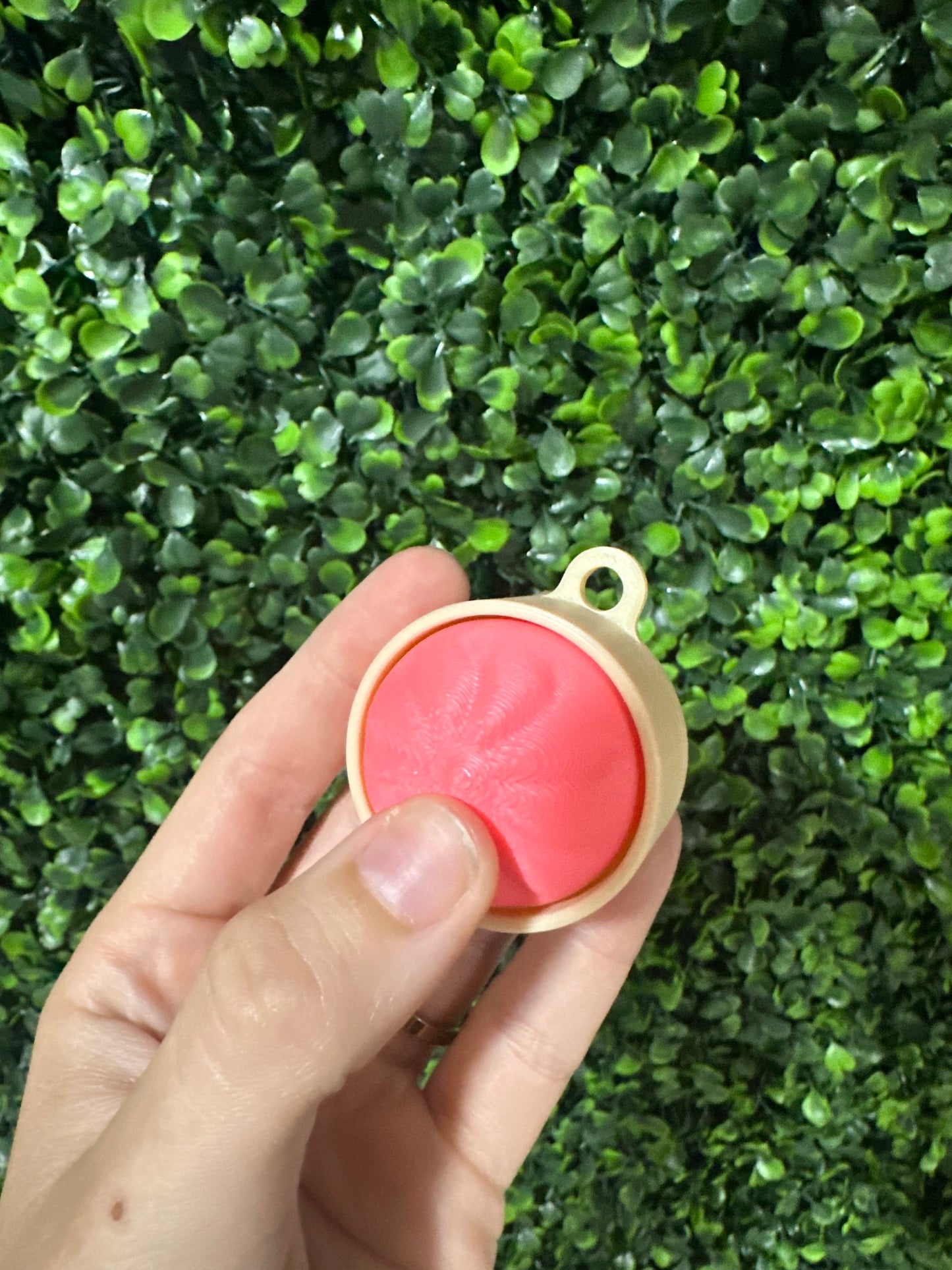 Viral Dumpling Clicker Keychain