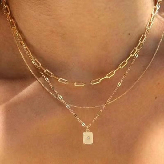 Triple Layer Necklace