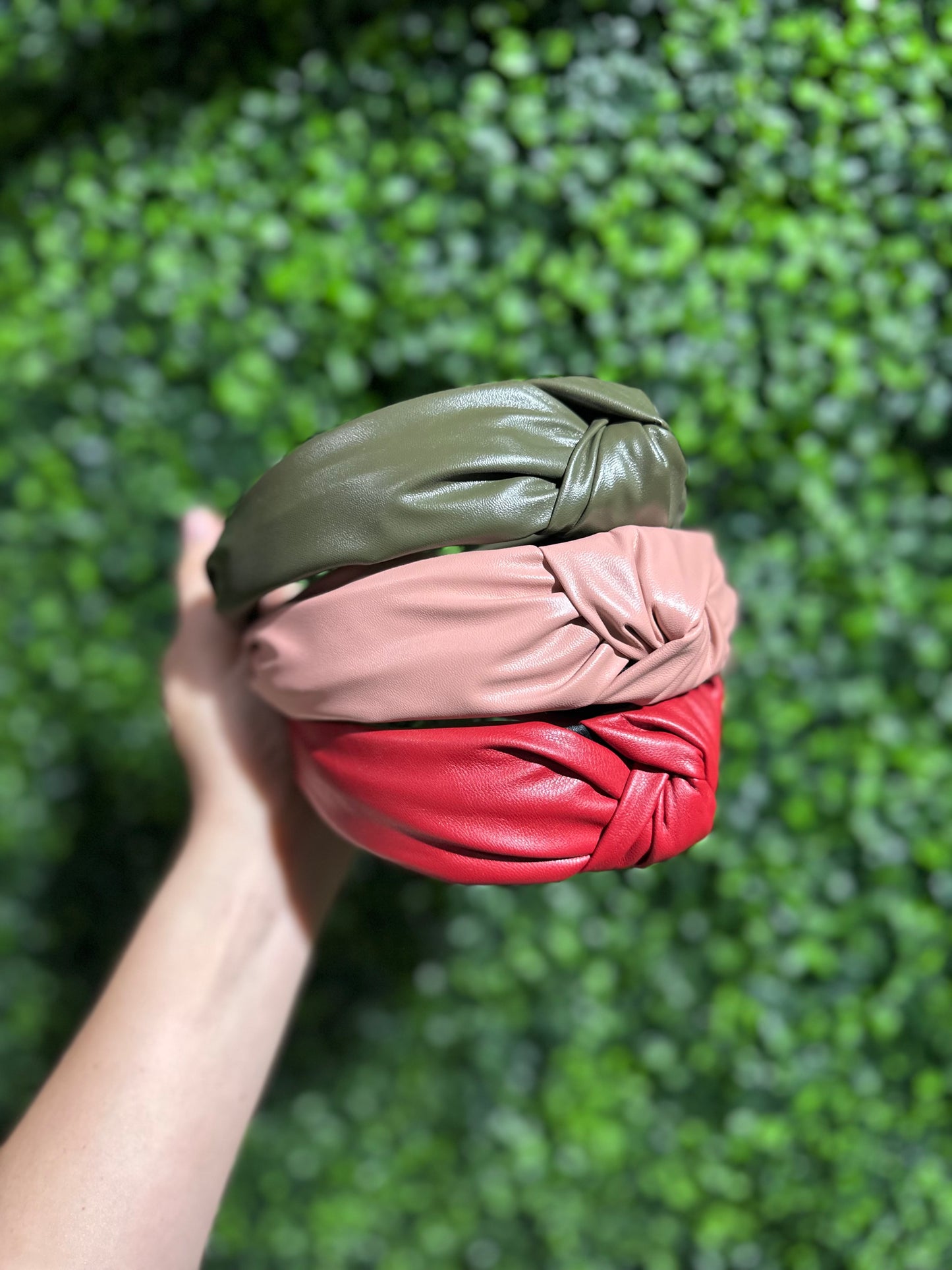 Leather Headband Collection