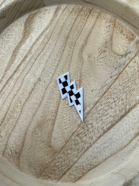Checkered Bolt Patch