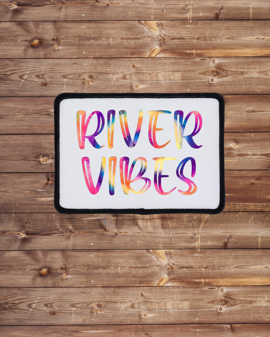 River Vibes Iron on Patch