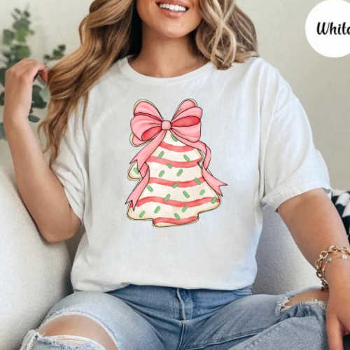 Christmas Cake Graphic Tee