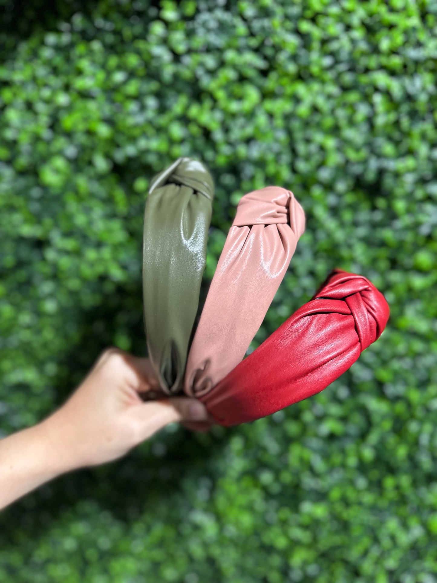 Leather Headband Collection