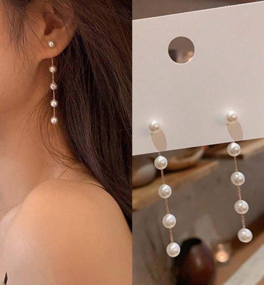 Pearl Dangle Earrings