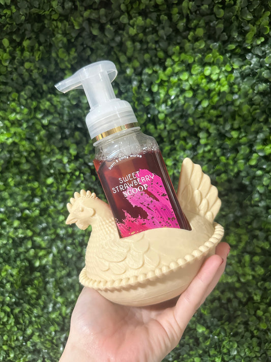 Hen On Nest Soap Holder - Beige