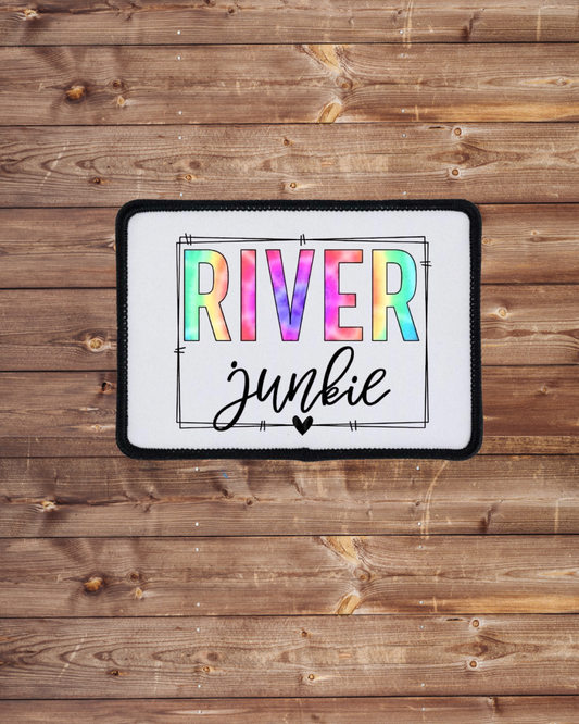 River Junkie Iron on Patch