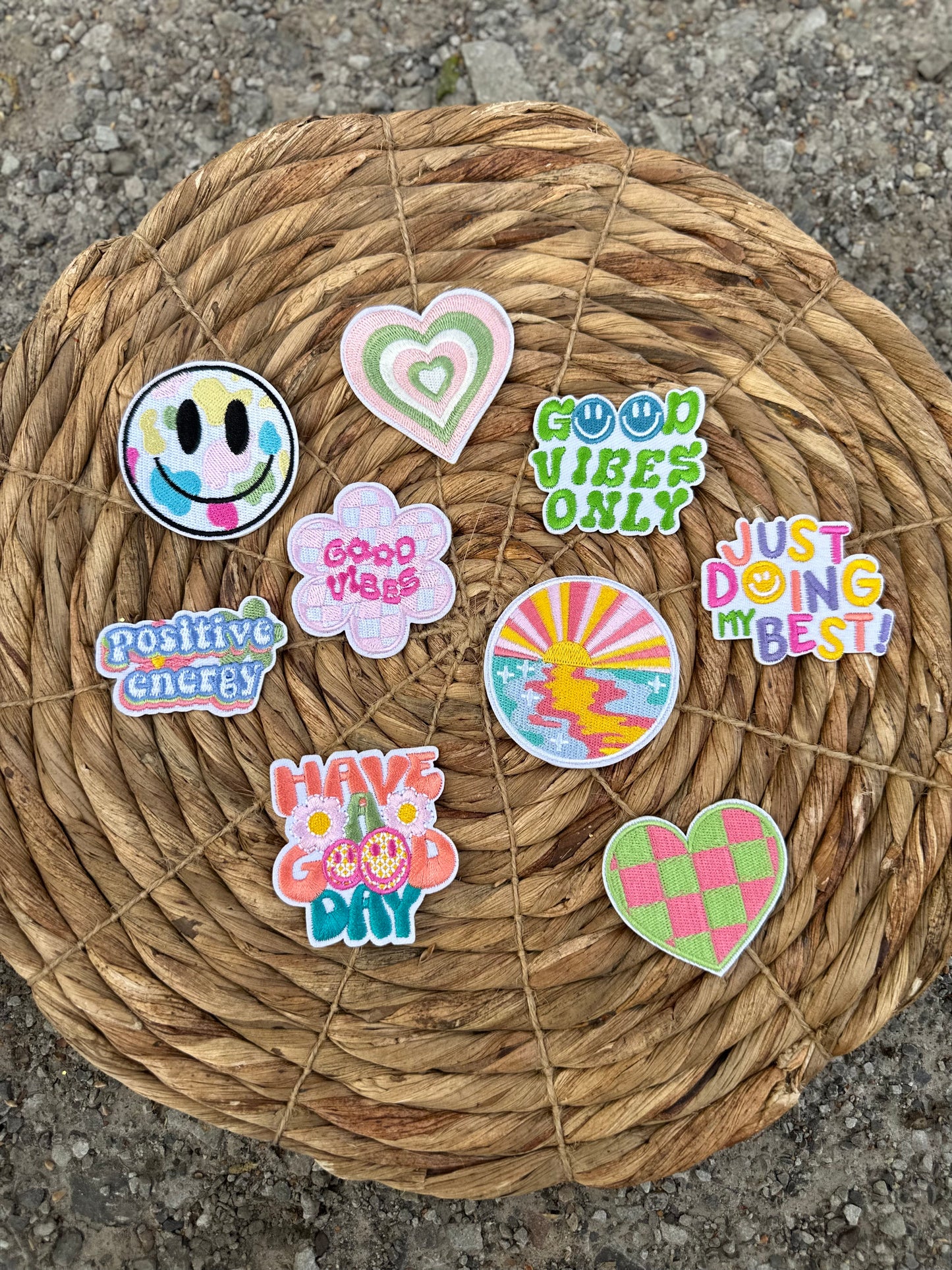 Good Vibes Patch Collection