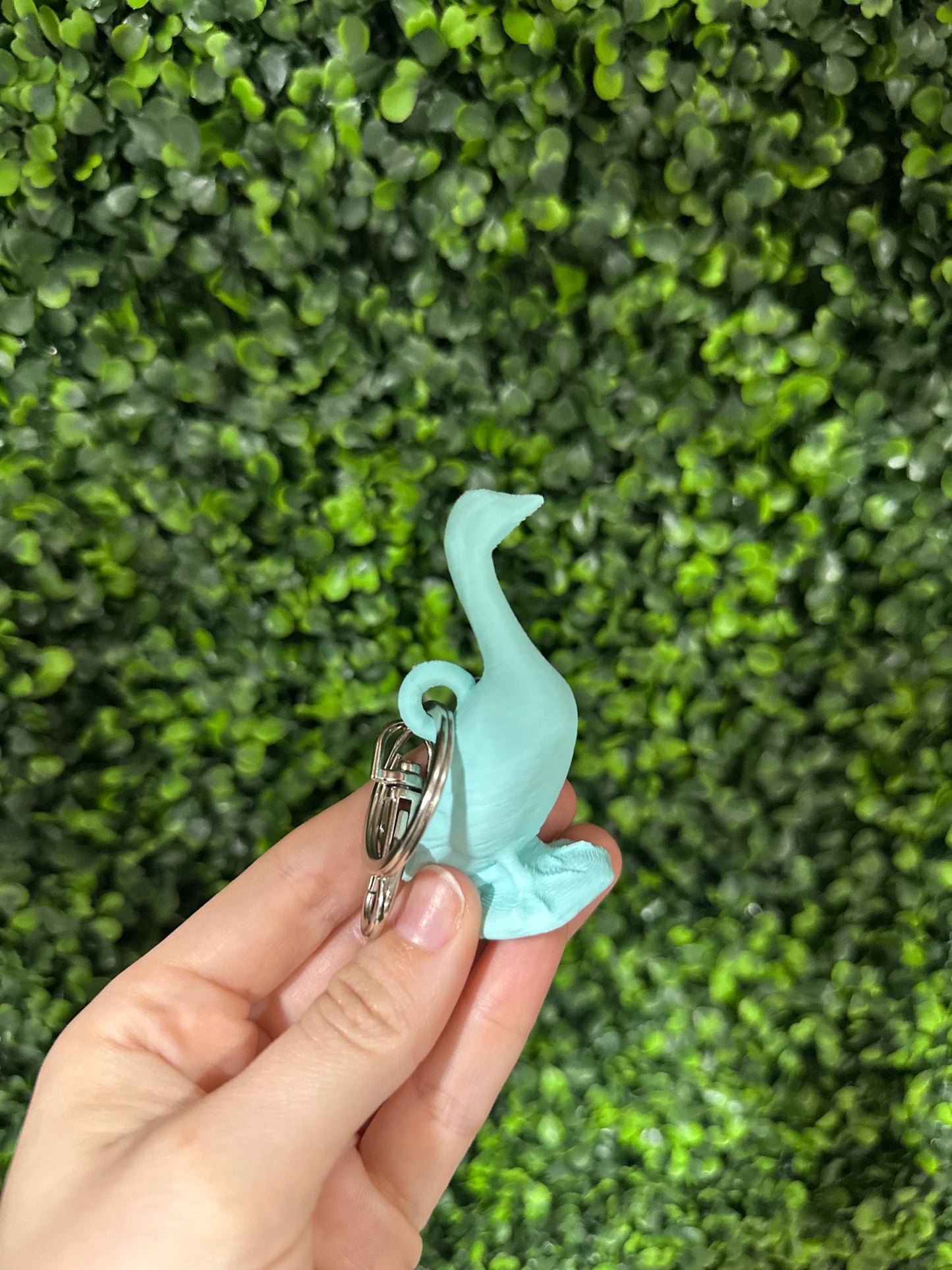Porch Goose Keychain