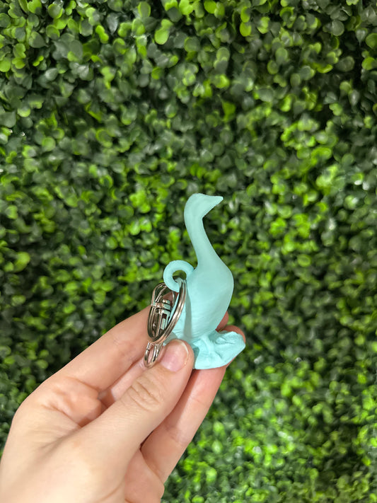 Porch Goose Keychain